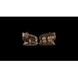 Jemdet Nasr Type Reclining Bovine Amuletic Seal