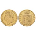 George IV - 1825 Gold Half Sovereign