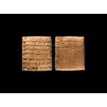 Western Asiatic Cuneiform Tablet