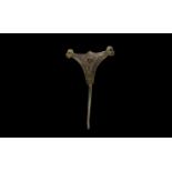 Viking Large Trefoil Dress Pin