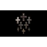 Reliquary Cross Pendant Plate Collection