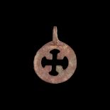 Anglo-Saxon Pendant with Cross