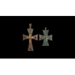 Post Medieval Large Cross Pendant Collection