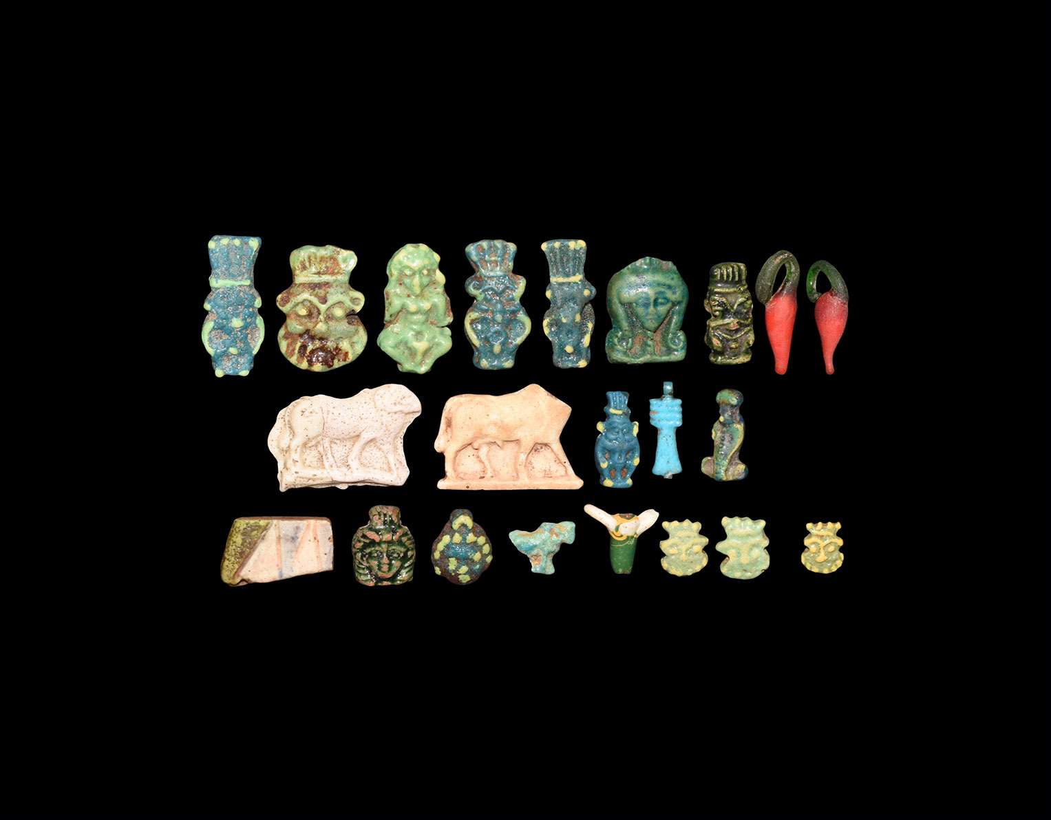 Egyptian Amulet Group