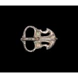 Byzantine Silver Buckle