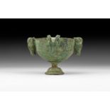 Achaemenid Chalice with Ram-Heads