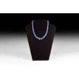 Bactrian Lapis Lazuli Bead Necklace
