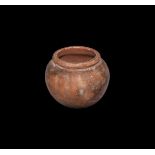 Western Asiatic Nabatean Painted Cup