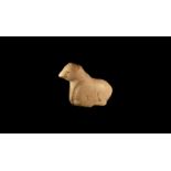 Western Asiatic Recumbent Cow Amulet