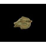 Western Asiatic Achaemenid Ram-Head Pendant