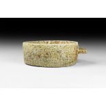 Western Asiatic Achaemenid Handled Stone Cup