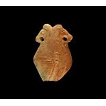 Western Asiatic Horse-Heads Amulet