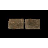 Roman Diploma Fragment