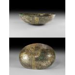 Greek Hellenistic Gilt Silver Bowl