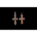 Byzantine Reliquary Cross Pendant Collection