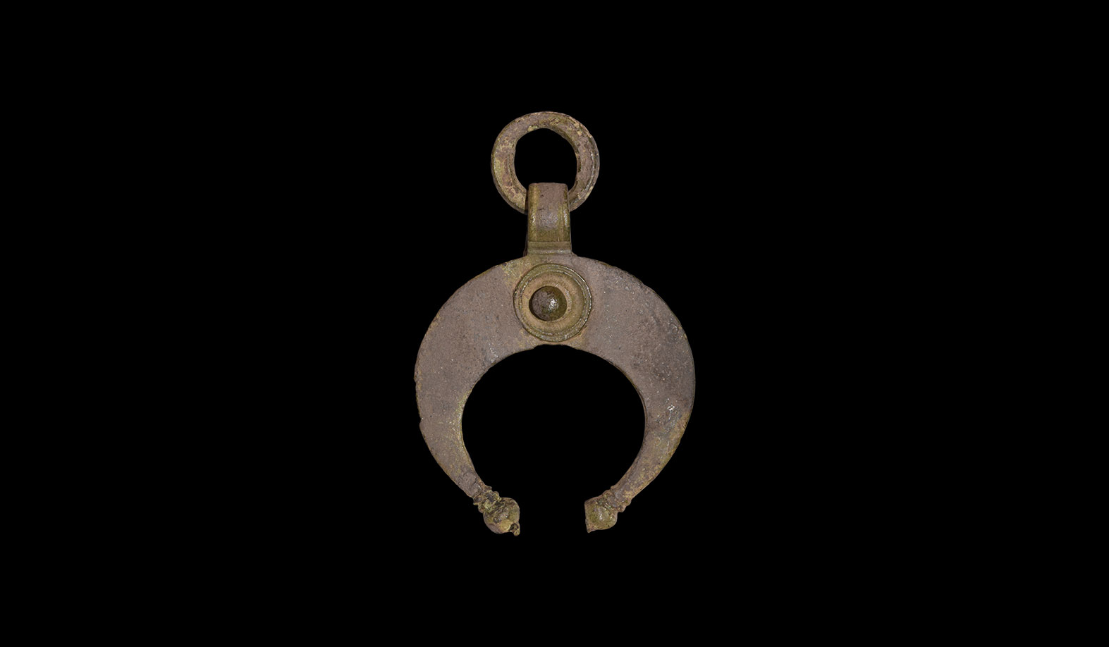 Roman Lunate Pendant