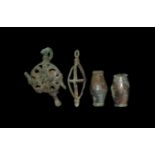 Western Asiatic Amlash Bead and Pendant Group