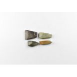 Stone Age Polished Axehead Group