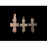 Byzantine Reliquary Cross Pendant Collection