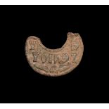 Roman Crescent Stamp Seal for Eugenius