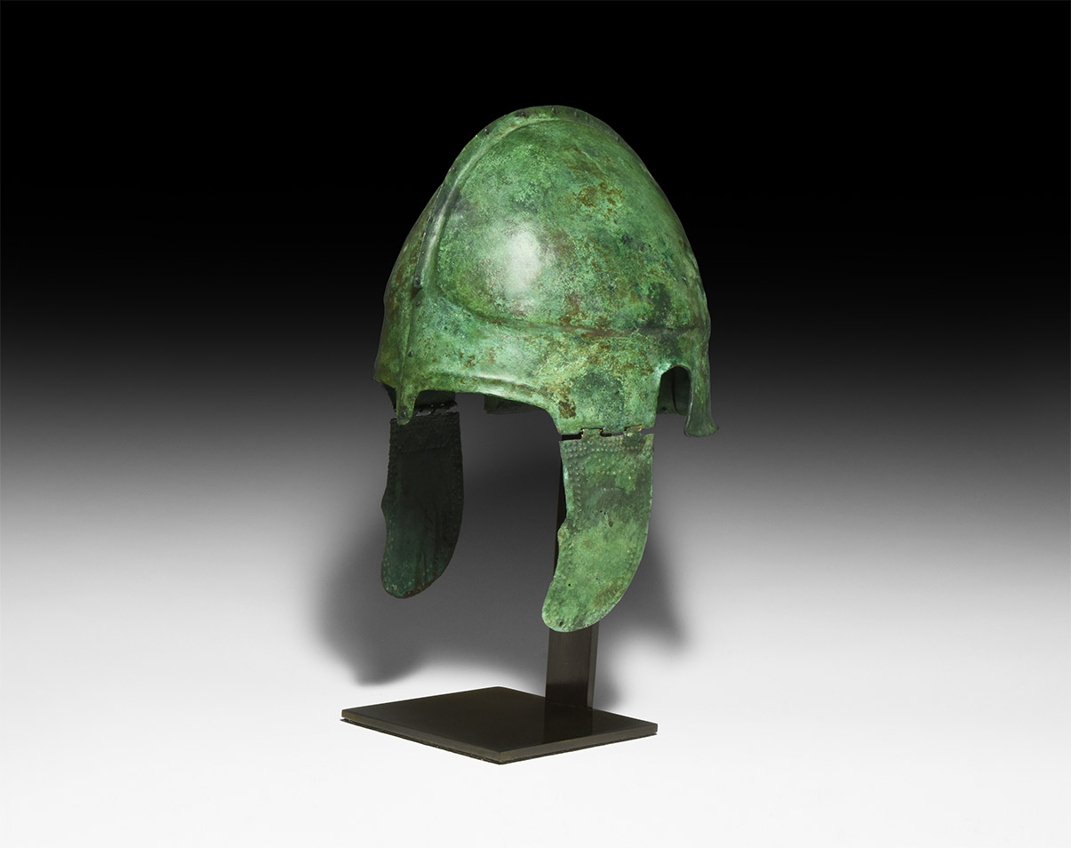 Greek Chalcidian Two-Plate Helmet