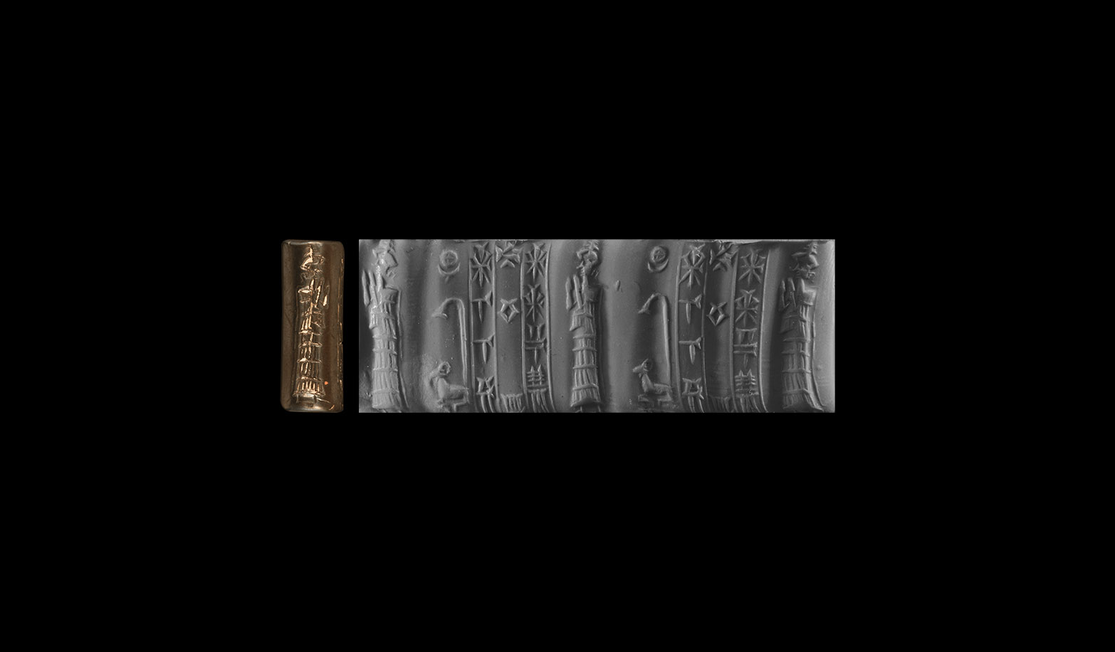 Old Babylonian Cylinder Seal for the God Amurru