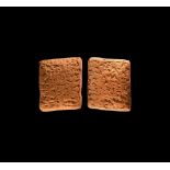 Western Asiatic Cuneiform Tablet