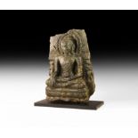 Indian Seated Buddha Statuette