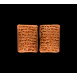 Western Asiatic Cuneiform Tablet