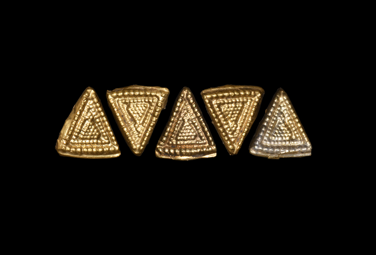 Greek Gold Triangular Applique Group