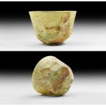 Western Asiatic Sassanian Facet-Cut Glass Cup