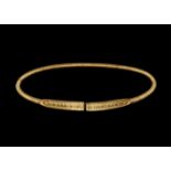 Scythian Gold Clad Ropework Torc