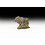 Egyptian Carved Bull Statuette