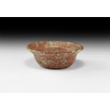 Roman Red Millefiori Glass Bowl