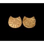 Thracian Large Gold Applique Pair