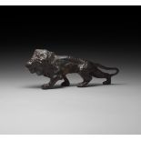 Roman Lion Statuette