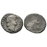 Nero - Salus Denarius