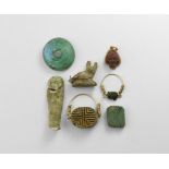 Egyptian Amulet and Artefact Group