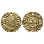 Carolingian - Louis the Pious - Imitative Gold Portrait Solidus