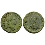 Caracalla - Three Emperors Sestertius