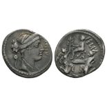 Faustus C Sulla - Bocchus and Jugartha Denarius