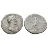 Hadrian - Concordia Denarius