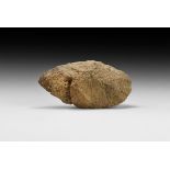 Stone Age Large Knapped Hand Axe