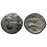 Istros - Eagle and Dolphin Drachm