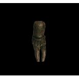 Roman Military Statuette Torso