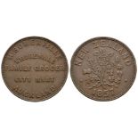 New Zealand - 1857 - M Somerville - Token Penny