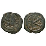 Justin II and Sophia - Half Follis