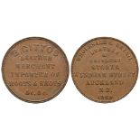 New Zealand - 1864 - B Gittos - Token Penny