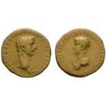 Claudius and Nero - Gold Double Portrait Aureus