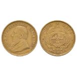 South Africa - Republic - 1895 - Gold Half Pond